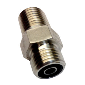 Alternative view of Uflex Powertech Male Connector f/Autopilot to ORF Hose