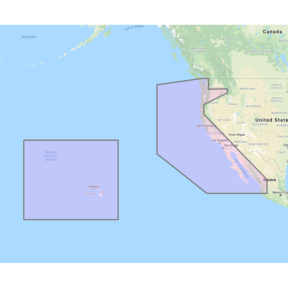 Furuno U.S. West Coast, Hawaii & Baja Mexico - Vector Chart, Standard Resolution Satellite Photos f/Baja Mexico - Unlock Code - Image 2