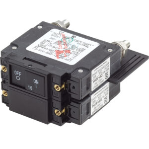 Alternative view of Blue Sea 7462 UL-489 Circuit Breaker - 15A Flat Rocker