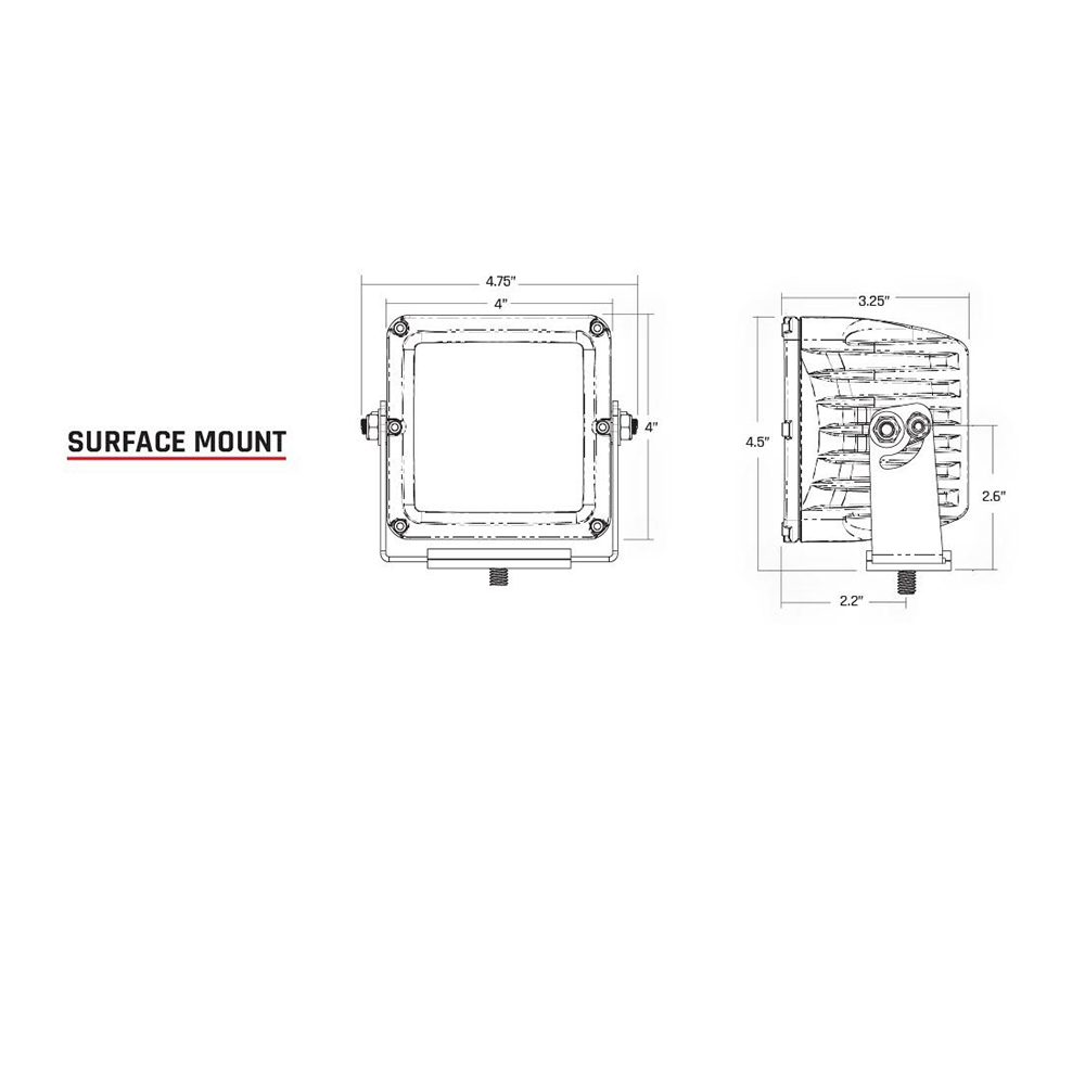 RIGID Industries D-XL PRO - Specter-Driving LED - Pair - Black - Image 4