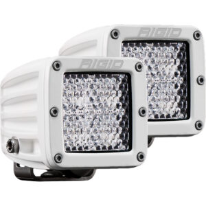 Alternative view of RIGID Industries D-Series PRO Hybrid-Diffused LED - Pair - White