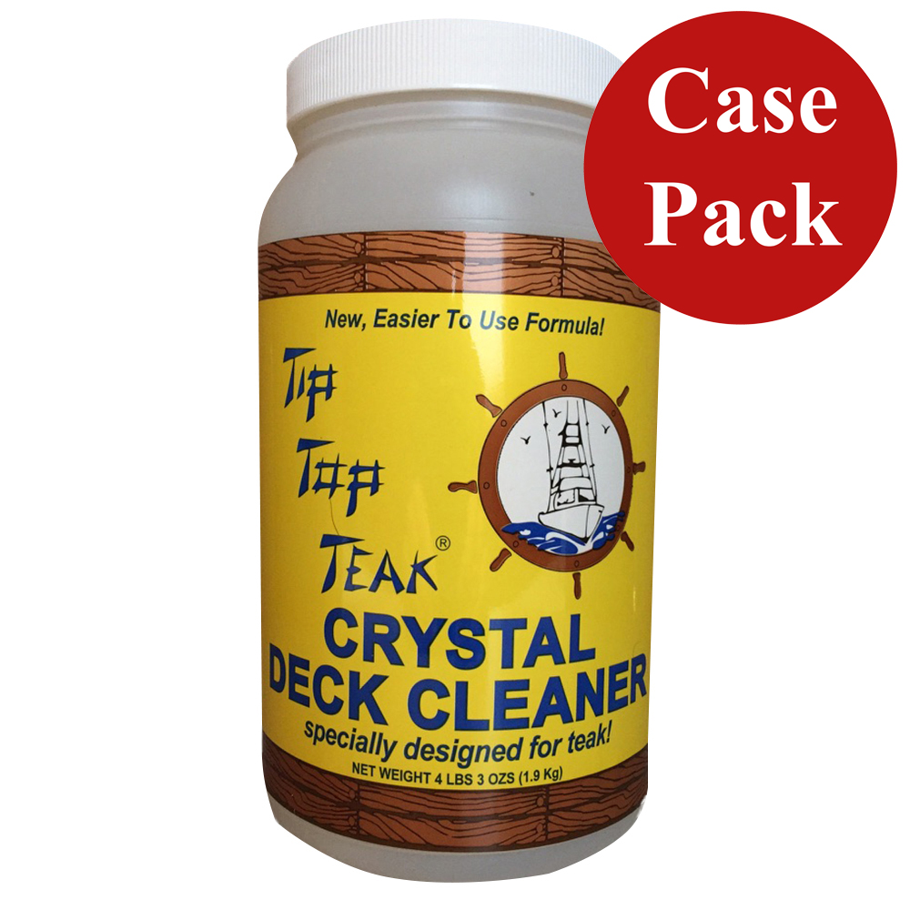 Tip Top Teak Tip Top Teak Crystal Deck Cleaner - Half Gallon (4lbs 3oz) - *Case of 6* - Image 2