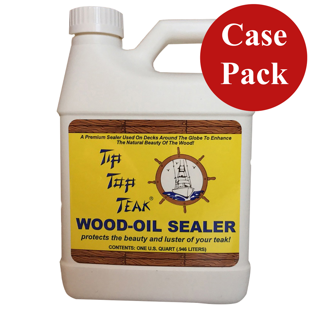 Tip Top Teak Tip Top Teak Wood Oil Sealer - Quart - *Case of 12* - Image 2