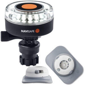 Alternative view of Navisafe Navilight 360° 2NM White w/Navimount Base & RIB Mount - White