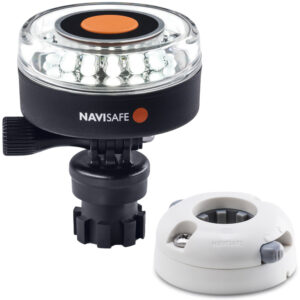 Alternative view of Navisafe Navilight 360° 2NM White w/Navimount Base & Horizontal Mount - White