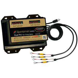 Alternative view of Dual Pro Sportsman Series Battery Charger - 20A - 2-10A-Banks - 12V/24V