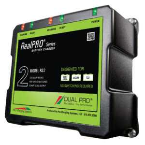 Alternative view of Dual Pro RealPRO Series Battery Charger - 12A - 2-6A-Banks - 12V/24V
