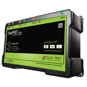 Alternative view of Dual Pro RealPRO Series Battery Charger - 18A - 3-6A-Banks - 12V-36V