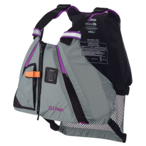 Alternative view of Onyx MoveVent Dynamic Paddle Sports Vest - Purple/Grey - M/L