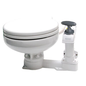 Alternative view of Johnson Pump AquaT Manual Marine Toilet - Super Compact