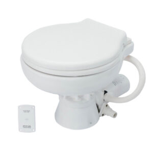 Alternative view of Johnson Pump AquaT Electric Marine Toilet - Super Compact - 12V