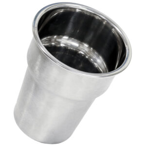 Alternative view of Tigress Large Stainless Steel Cup Insert