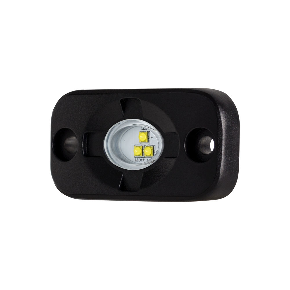 HEISE 1.5" x 3" Auxiliary Accent Lighting Pod - White - Image 2
