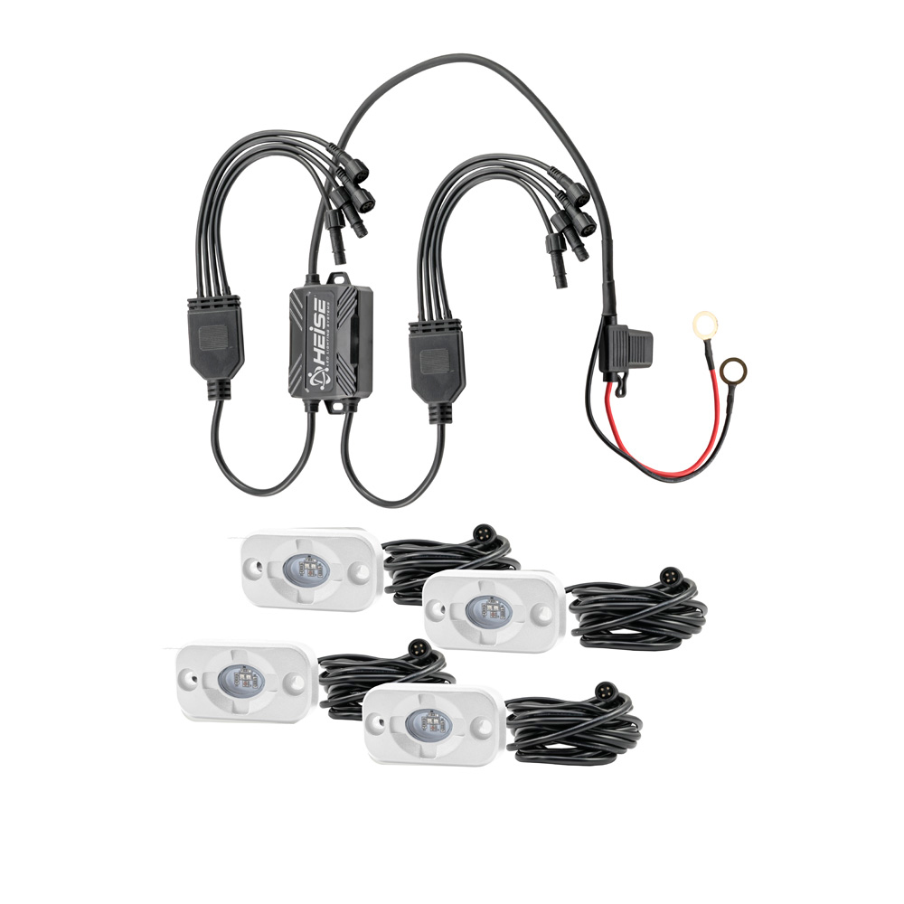 HEISE RBG Accent Light Kit - 4 Pack - Image 2