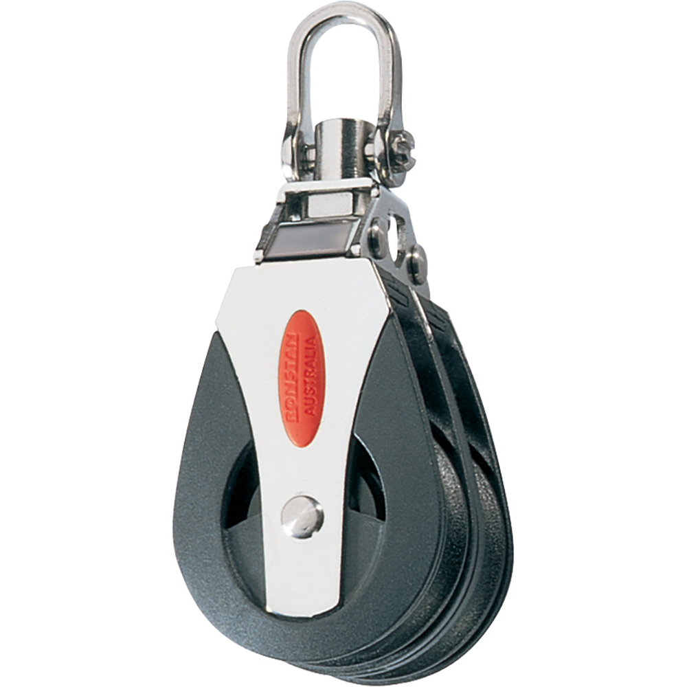 Ronstan Series 40 Ball Bearing Block - Double - Swivel Head - Image 2