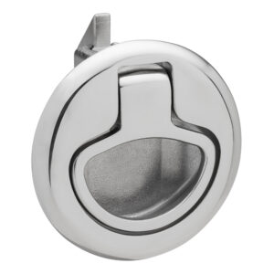 Alternative view of Whitecap Slam Latch Stainless Steel Non-Locking Ring Pull
