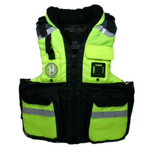 Alternative view of First Watch AV-800 Four Pocket Flotation Vest - Hi-Vis Yellow - XXL to3XL
