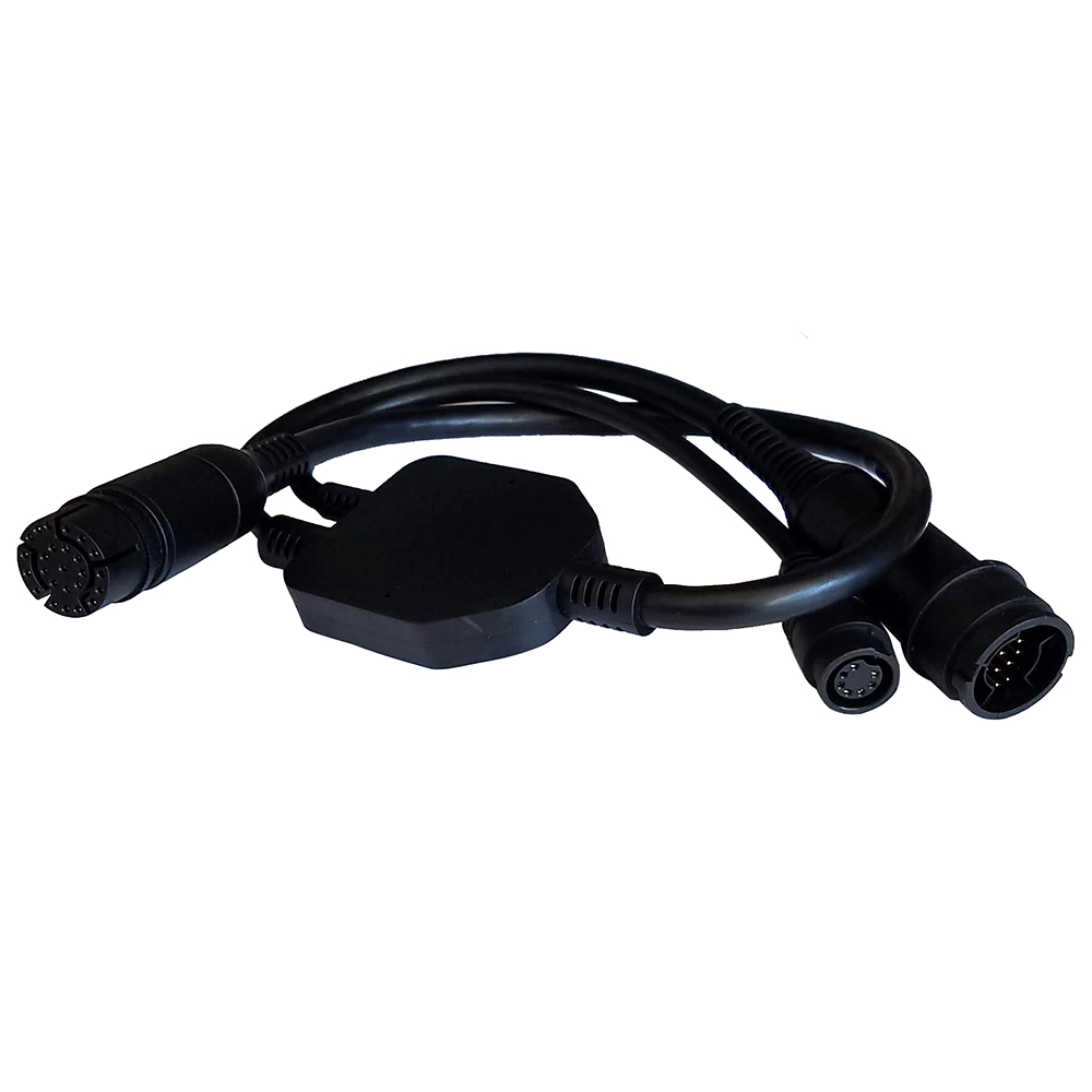 Raymarine Adapter Cable 25-Pin to 25-Pin & 7-Pin - Y-Cable to RealVision & Embedded 600W Airmar TD to Axiom RV - Image 2