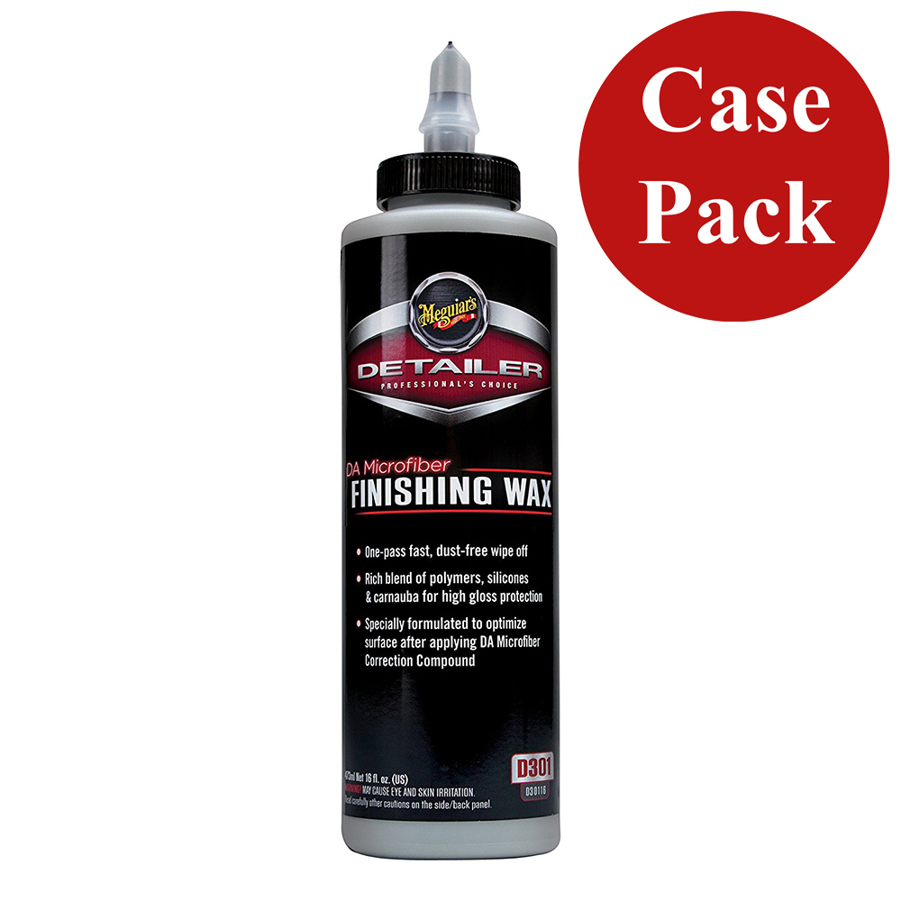 Meguiar's DA Microfiber Finishing Wax - 16oz *Case of 6* - Image 2
