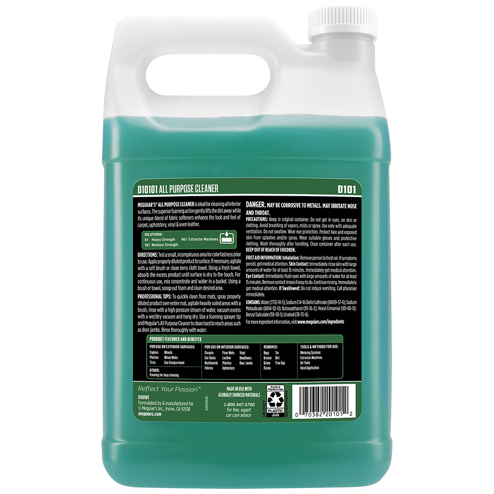 Meguiar's Detailer All Purpose Cleaner - 1-Gallon *Case of 4* - Image 4