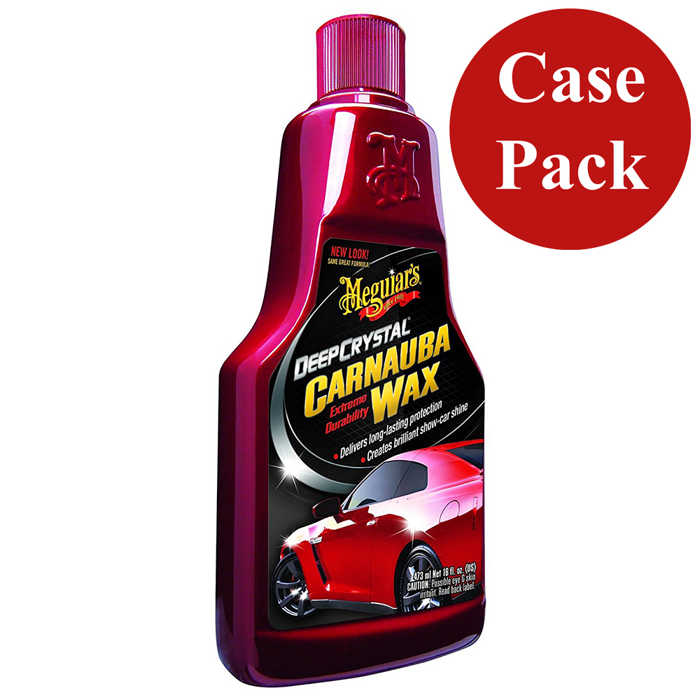 Meguiar's Deep Crystal® Carnauba Wax - 16oz *Case of 6* - Image 2