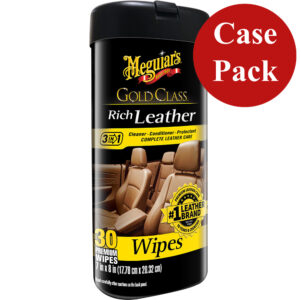 Alternative view of Meguiar's Gold Class™ Rich Leather Cleaner & Conditioner Wipes *Case of 6*