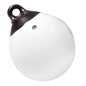 Alternative view of Taylor Made 12" Tuff End™ Inflatable Vinyl Buoy - White