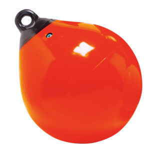 Alternative view of Taylor Made 21" Tuff End™ Inflatable Vinyl Buoy - Orange
