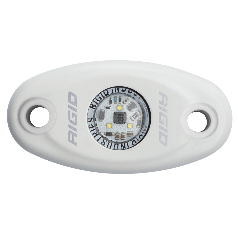 RIGID Industries A-Series White Low Power LED Light - Single - White - Image 2