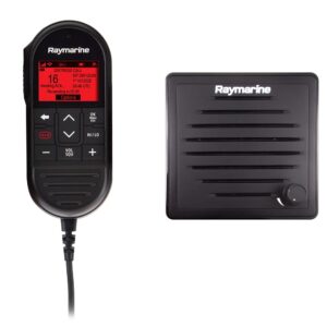 Alternative view of Raymarine Ray90 Wired Second Station Kit w/Passive Speaker, RayMic Wired Handset & RayMic Extension Cable - 10M