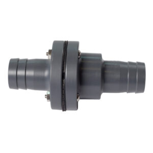 Alternative view of FATSAC 1-1/8" Barbed In-Line Check Valve w/O-Rings f/Auto Ballast System