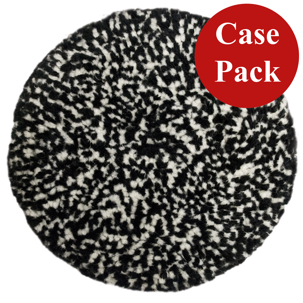 Presta Wool Compounding Pad - Black & White Heavy Cut - *Case of 12* - Image 2