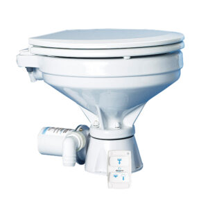 Alternative view of Albin Group Marine Toilet Silent Electric Comfort - 12V