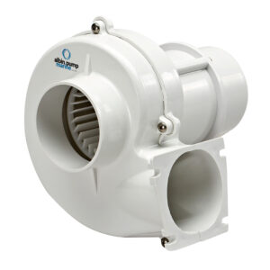 Alternative view of Albin Group Marine Air Blower 280 Flange - 24V