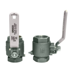 Alternative view of GROCO 1-1/2" NPT Stainless Steel In-Line Ball Valve