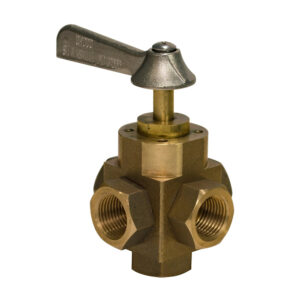 Alternative view of GROCO 1/2" 5-Port Tank Selector Valve