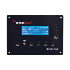 Alternative view of Samlex Programmable Remote Control f/Evolution™ F Series Inverter/Charger - Optional