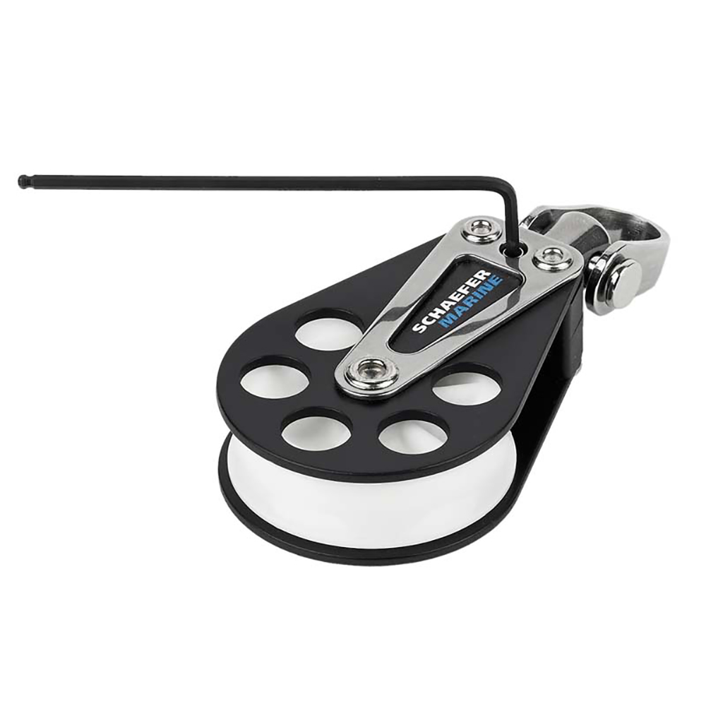 Schaefer Single Aluminum Block - 51mm Sheave - Image 4