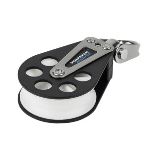 Alternative view of Schaefer Single Aluminum Block - 60mm Sheave