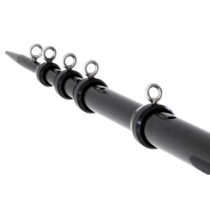 Alternative view of Tigress XD Telescoping Aluminum Outrigger Poles - 15' - 1-1/2" OD Black