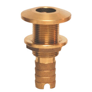 Alternative view of GROCO Bronze Hose Barb Thru-Hull Fitting - 1-1/4"
