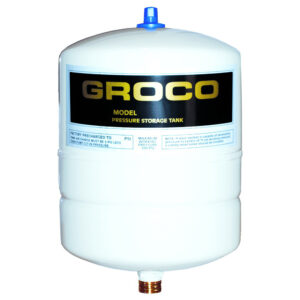 Alternative view of GROCO Pressure Storage Tank - 0.5 Gallon Drawdown