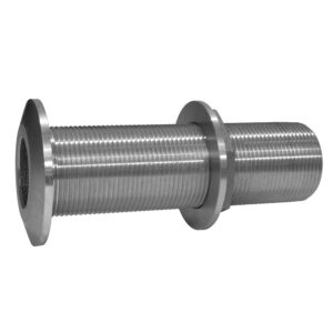 Alternative view of GROCO 2" Stainless Steel Extra Long Thru-Hull Fitting w/Nut