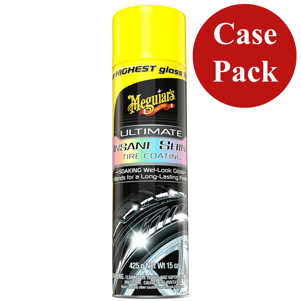Meguiar's Ultimate Insane Shine™ Tire Coating - 15oz. *Case of 6* - Image 2