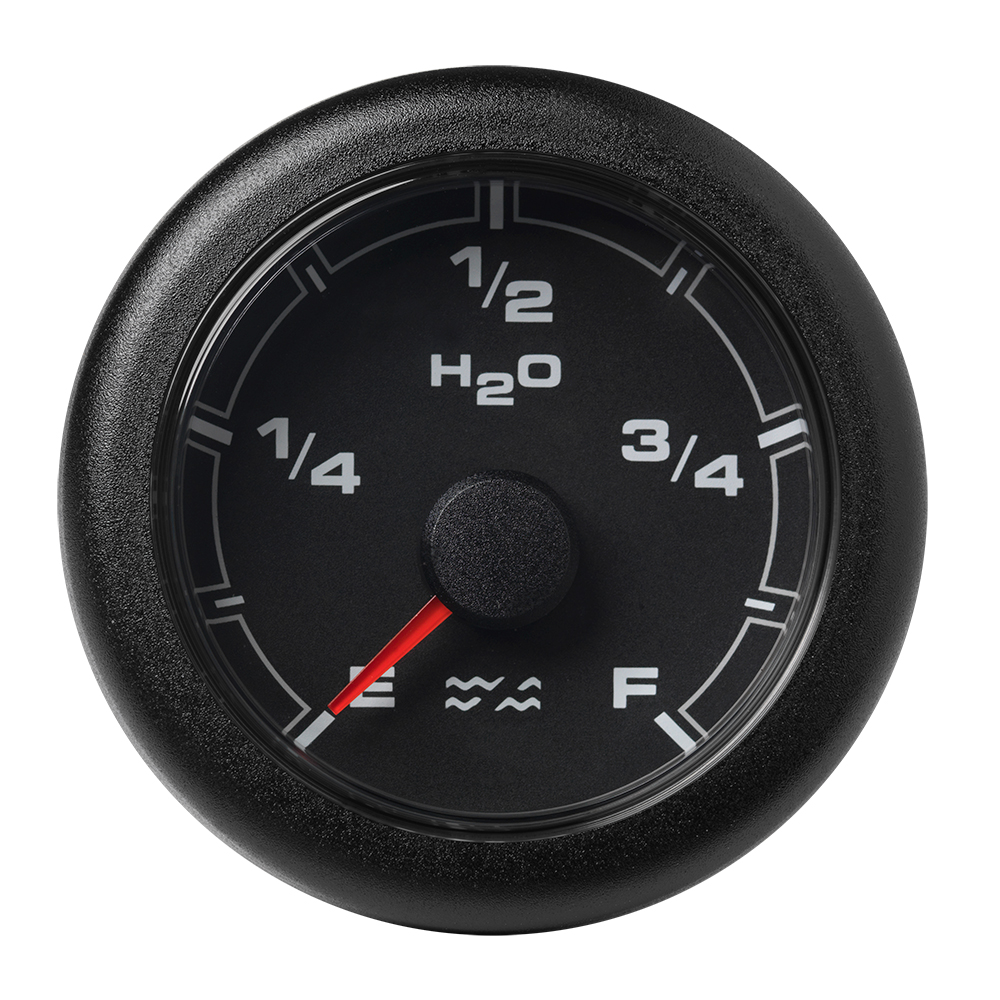 Veratron 52MM (2-1/16") OceanLink Waste Water Gauge - Black Dial & Bezel - Image 2