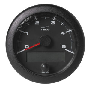 Alternative view of Veratron 3-3/8" (85MM) OceanLink® NMEA 2000® Tachometer - 5000 RPM - Black Dial & Bezel