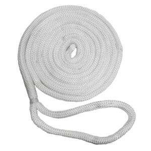 Alternative view of New England Ropes 3/4" Double Braid Dock Line - White - 25'