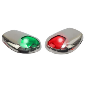 Alternative view of Sea-Dog Stainless Steel Side Mount LED Navigation Lights - 2 NM - Port & Starboard