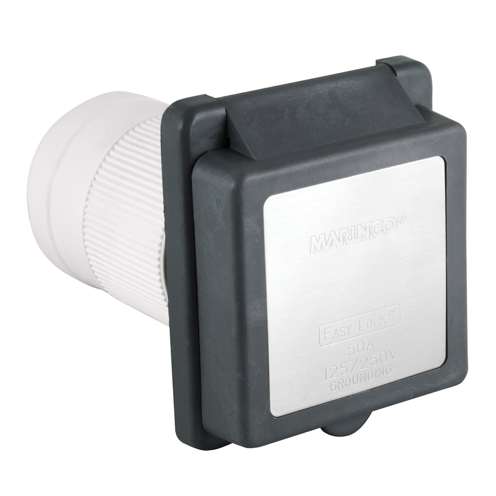 Marinco 50A 125/250V EL Inlet w/Enclosure - Image 2