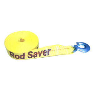 Alternative view of Rod Saver Heavy-Duty Winch Strap Replacement - Yellow - 2" x 30'
